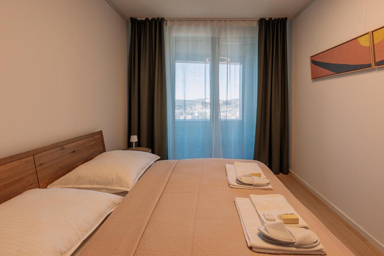Skau Coral Residence In Sky Park 22 Floor 1Tower Panoramic View Free Parking Братислава Екстер'єр фото